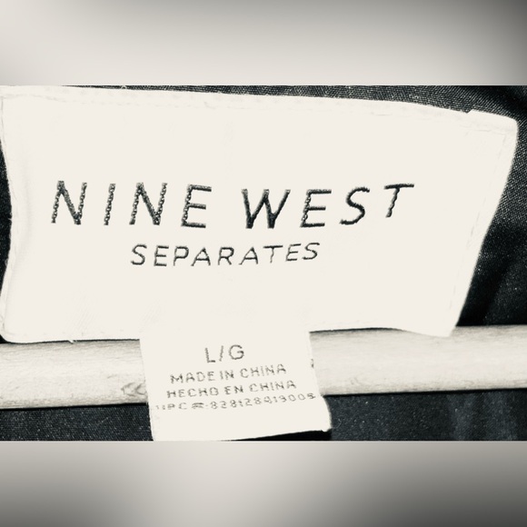 NINE WEST SEPARATES Black Diamond Quilted Jacket - Picture 6 of 9